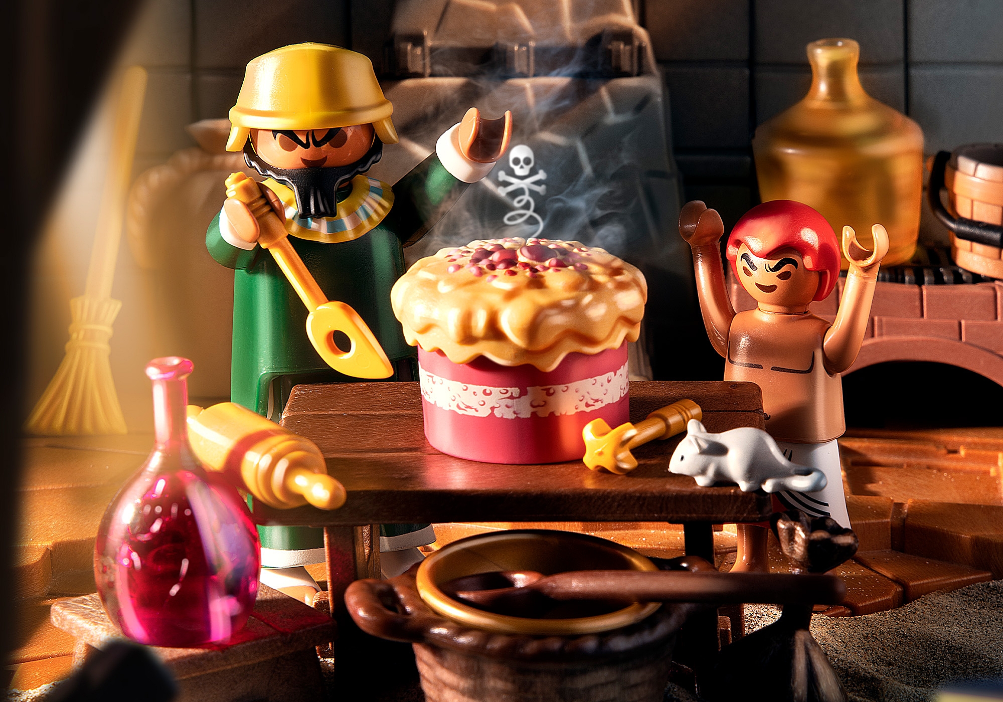 Playmobil Asterix - Criminals poisoned Cake - 24-Parts - 71269