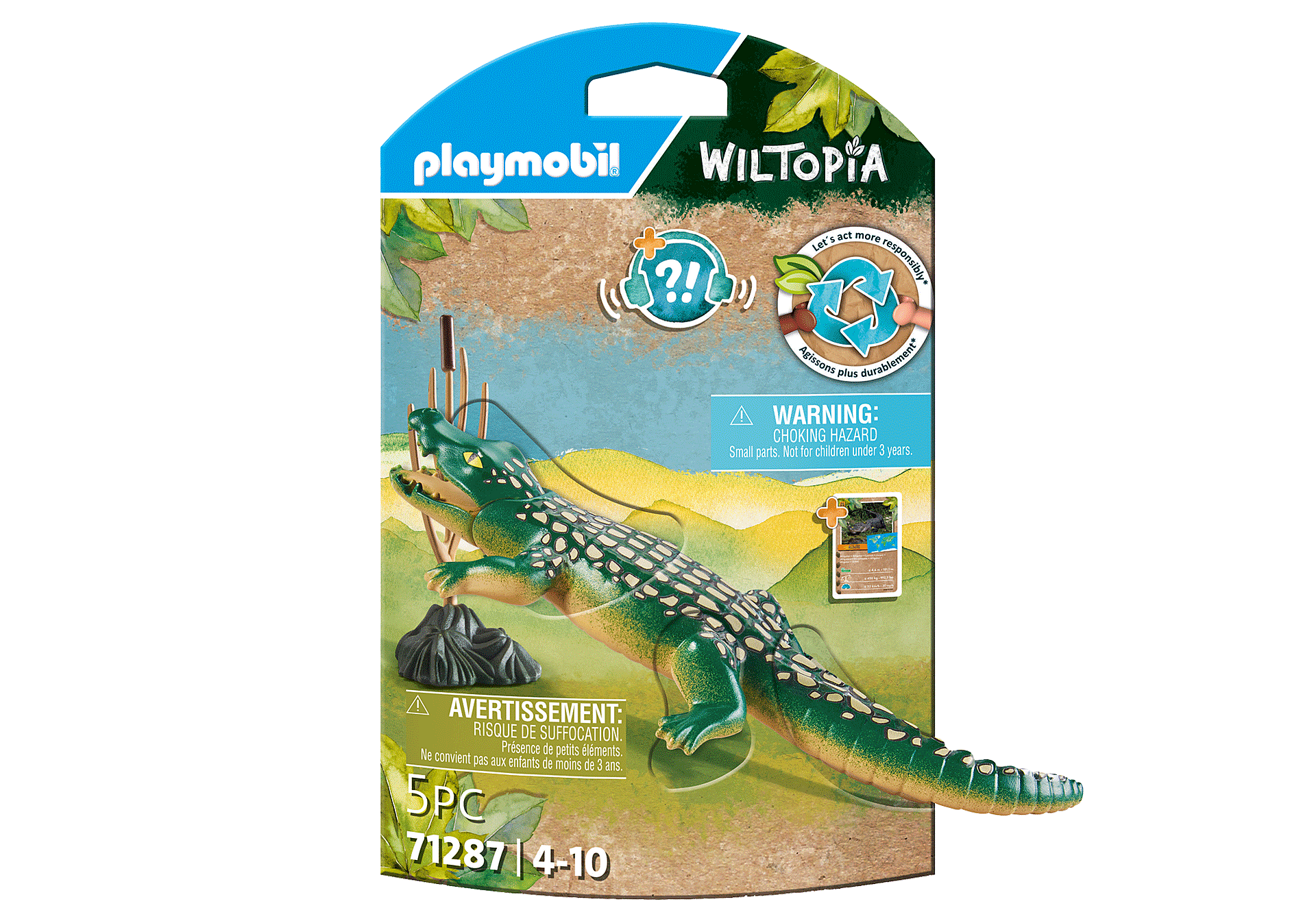 71287 WILTOPIA - Alligator zoom image2