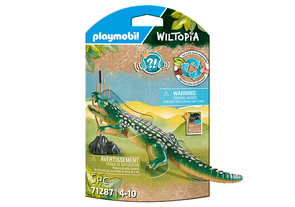 71287 Wiltopia - Aligator detail image 2