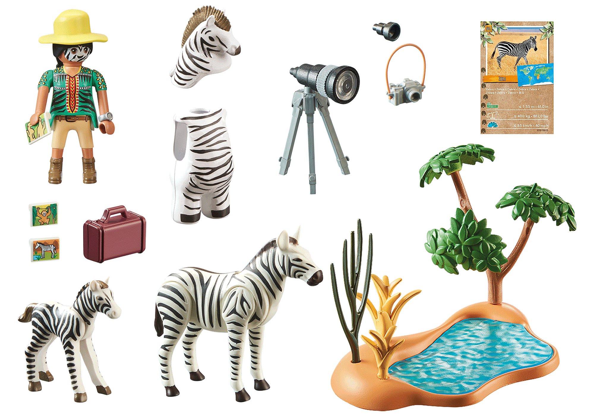 Playmobil safari cheap adventure set
