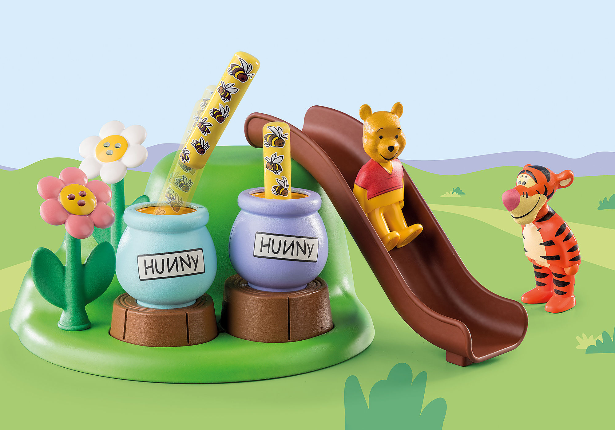 Playmobil 71317 1.2.3 & Disney: Winnie's & Tigger's Bee Garden