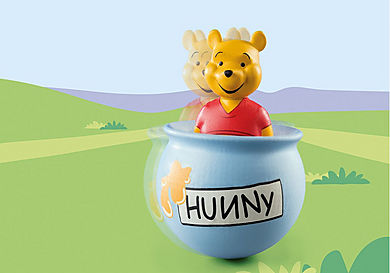 71318 1.2.3 & Disney: Winnie's Counter Balance Honey Pot