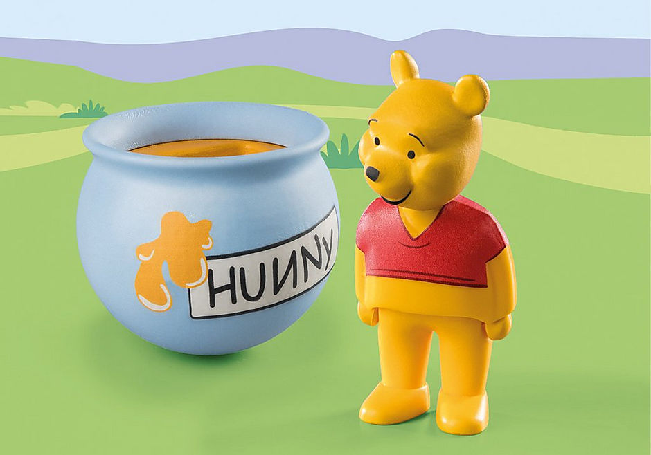 71318 1.2.3 & Disney: Winnie l'ourson et culbuto pot de miel detail image 5