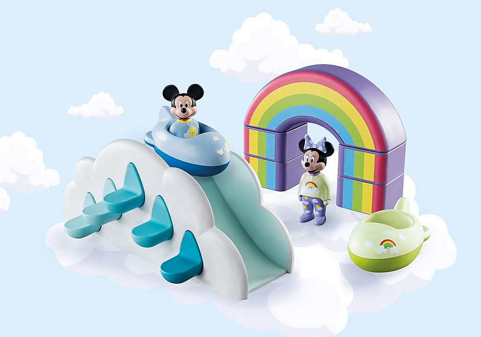 71319 1.2.3 & Disney: Mickey e Minnie Casa nas Nuvens detail image 1
