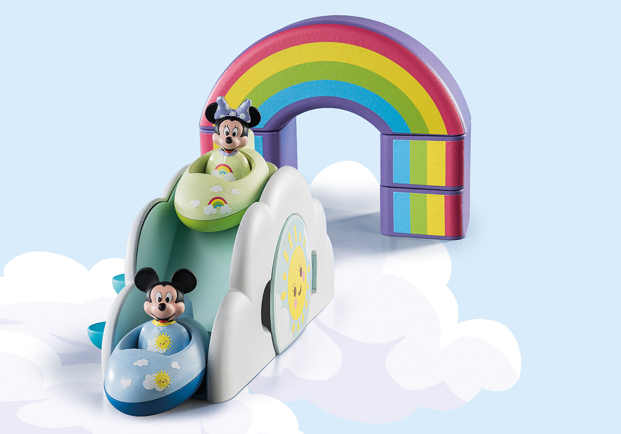Playmobil 1-2-3 - Disney : Maison de Mickey et Winnie #71319, à l