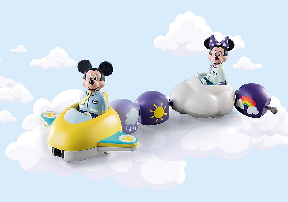 71320 1.2.3 & Disney: Przejażdżka w chmurach Miki i Minnie detail image 1