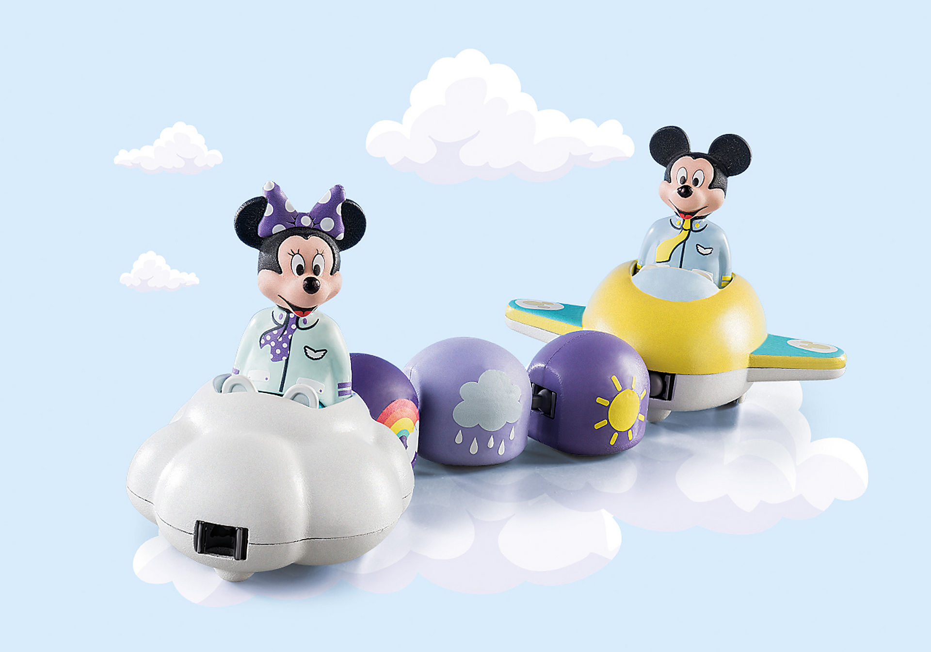 71320 1.2.3 & Disney: Topolino e Minnie in volo tra le nuvole zoom image6
