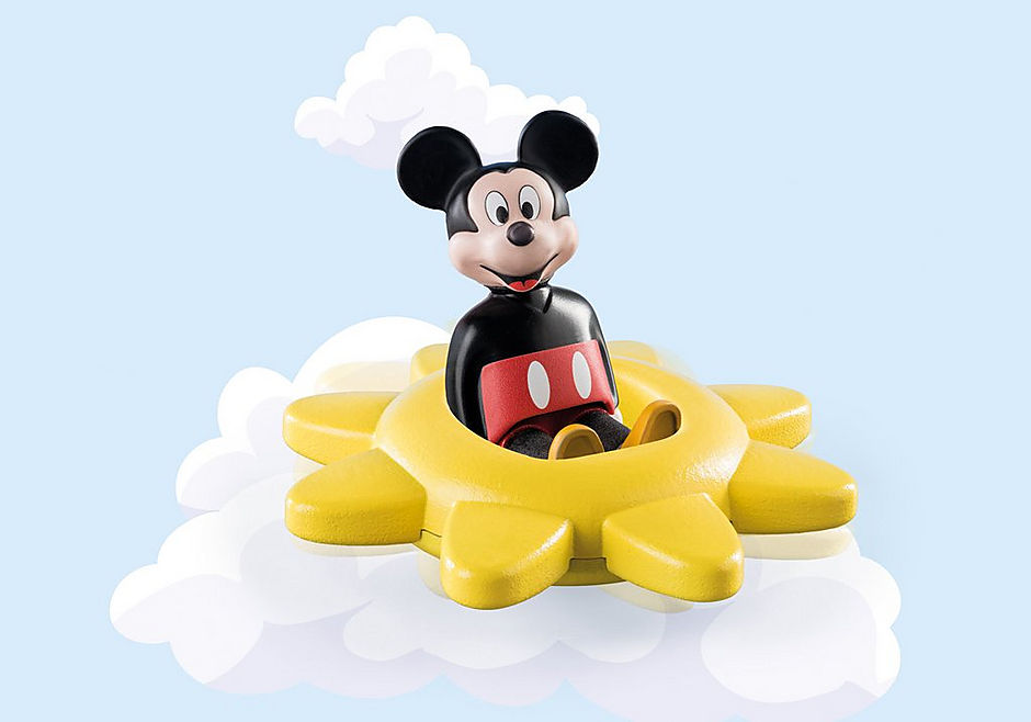 71321 1.2.3 & Disney: Mickey's Spinning Sun with Rattle Feature detail image 1