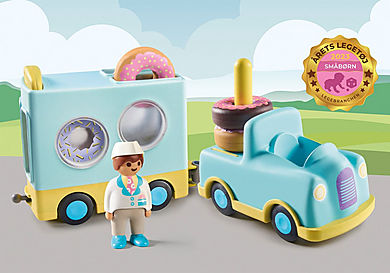 71325 1.2.3: Skør Donut Truck med stable- og sorteringsfunktion