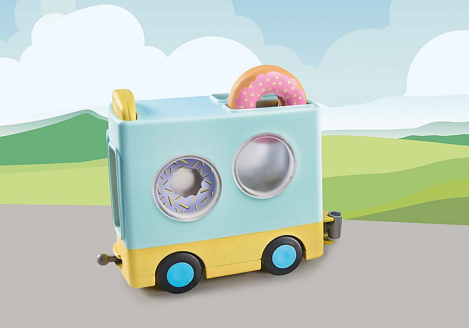 71325 1.2.3: Doughnut Truck with Stacking and Sorting Feature detail image 7