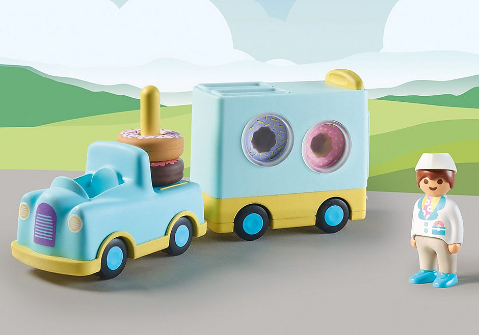 71325 1.2.3: Doughnut Truck with Stacking and Sorting Feature detail image 8
