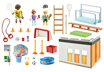 Vielfältige Sportgeräte