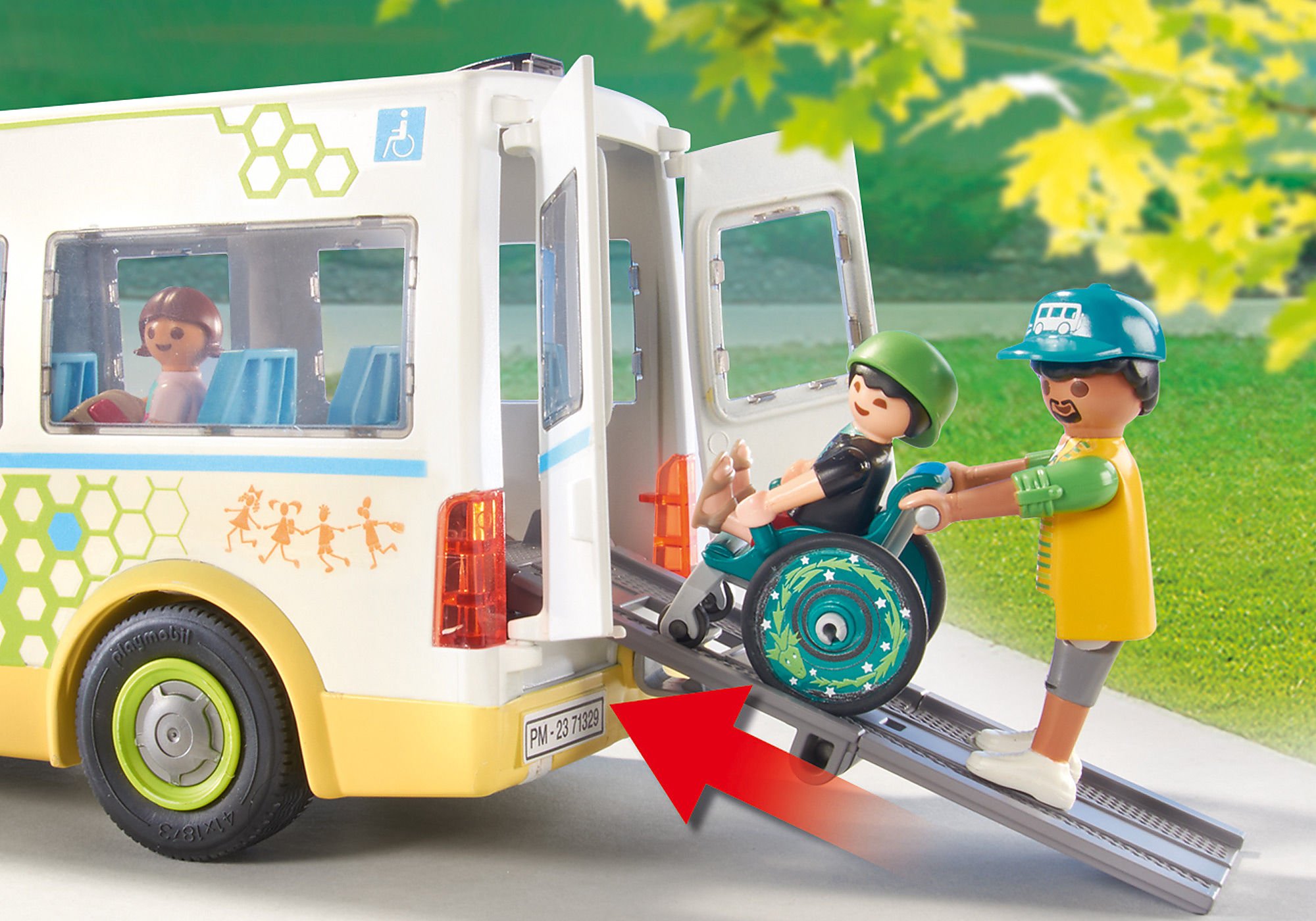 Bus scolaire - Playmobil City Life 71329 - La Grande Récré