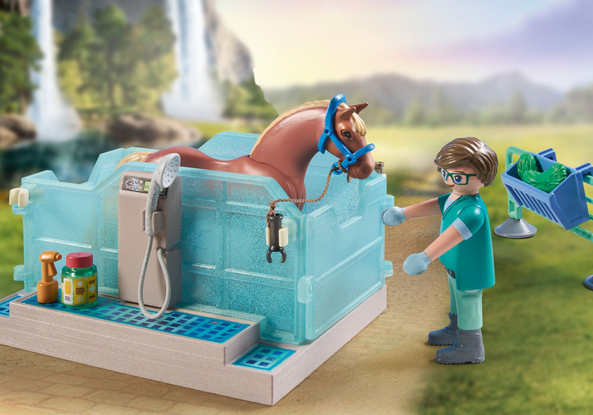 Playmobil vet operating room sales