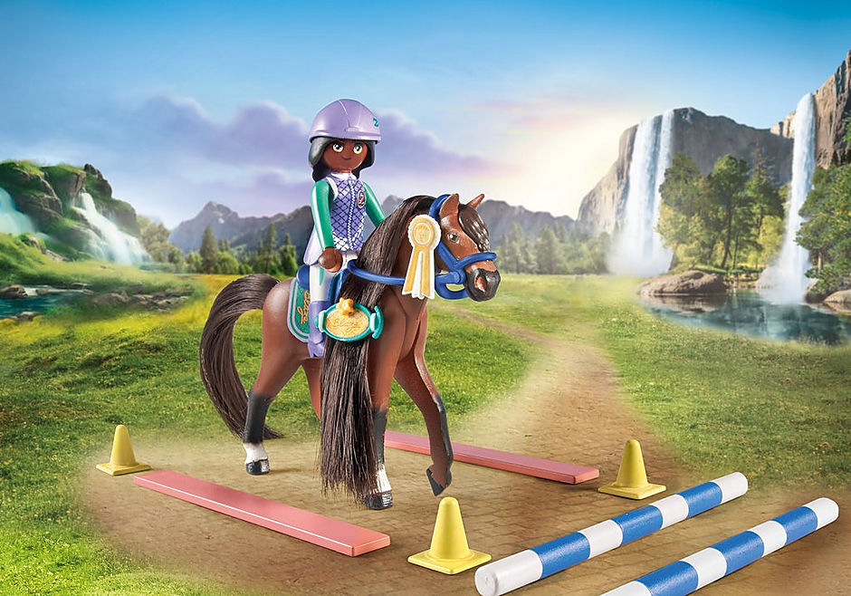 71355 Salto de Cavalos com Zoe e Blaze detail image 7