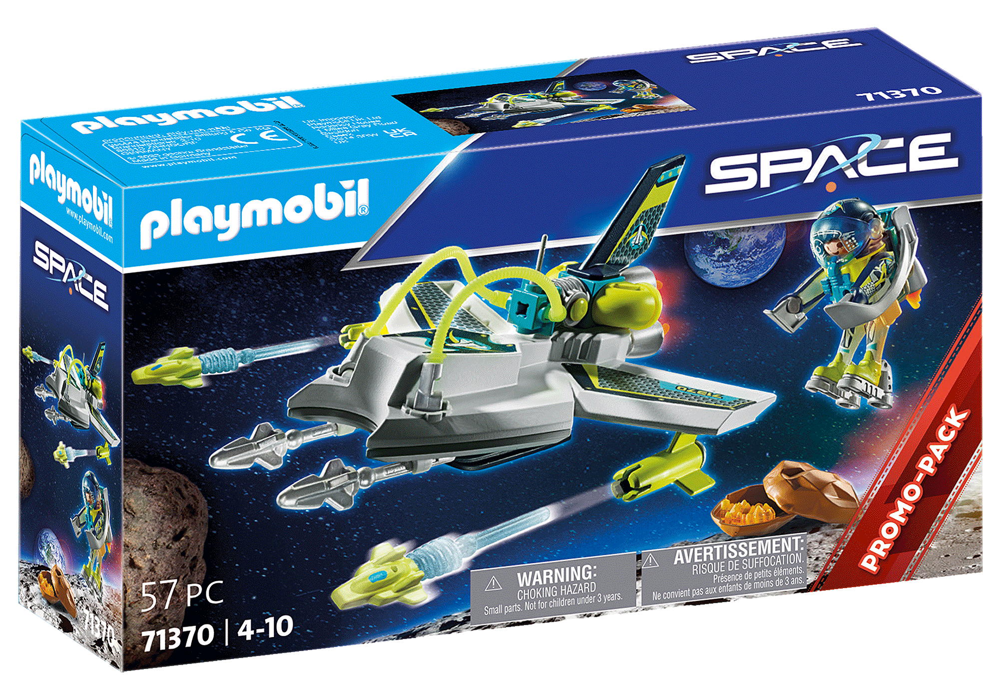 Spationaute et satellite Playmobil Space 71369 - La Grande Récré