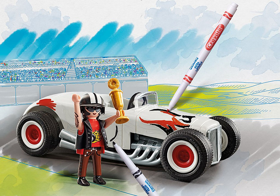 71376 PLAYMOBIL Color: Hot Rod detail image 1