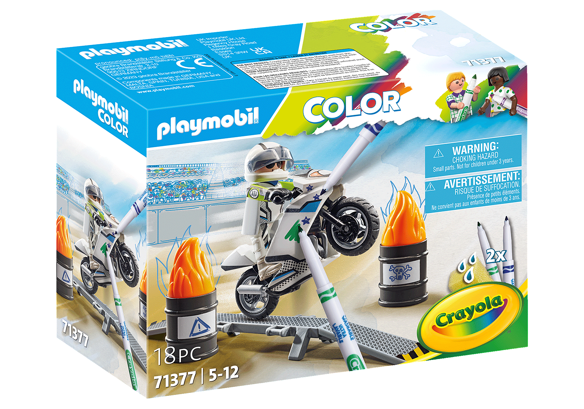PLAYMOBIL Color: Motorbike - 71377