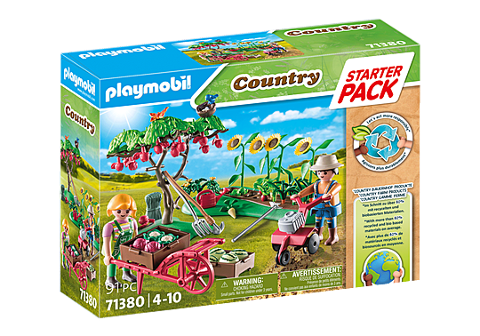 春夏新作モデル Starter PLAYMOBIL® | 71380 - Garden Vegetable Pack 子ども向けフィギュア