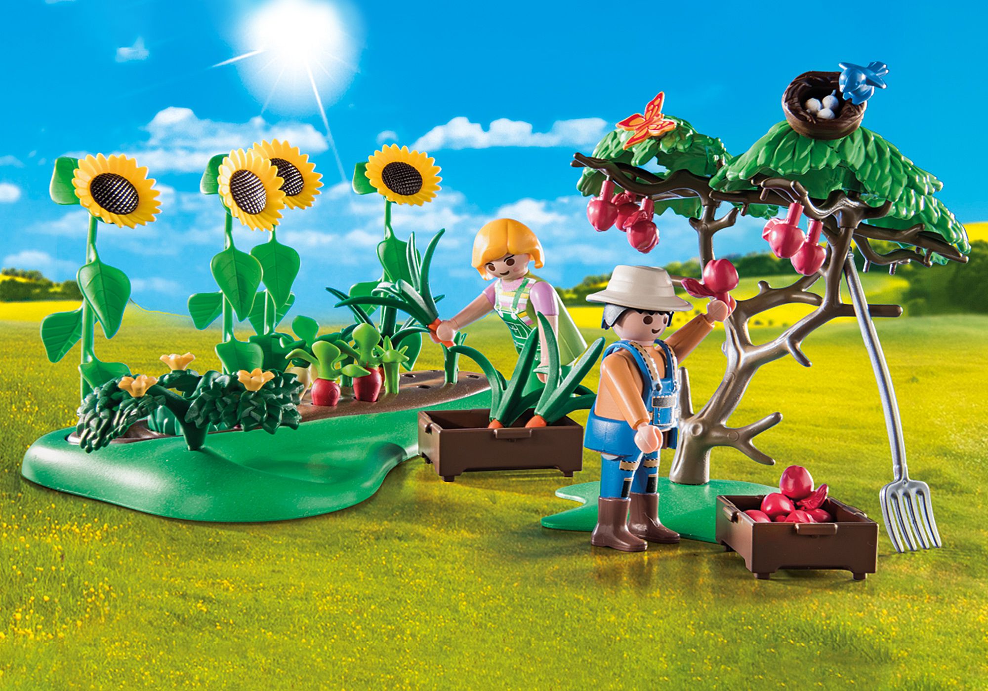 【送料無料/新品】 Pack Starter Vegetable PLAYMOBIL® | 71380 - Garden 子ども向けフィギュア