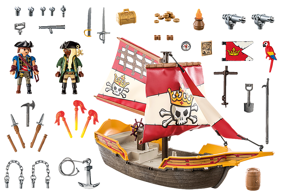 71418 Barco pirata detail image 3