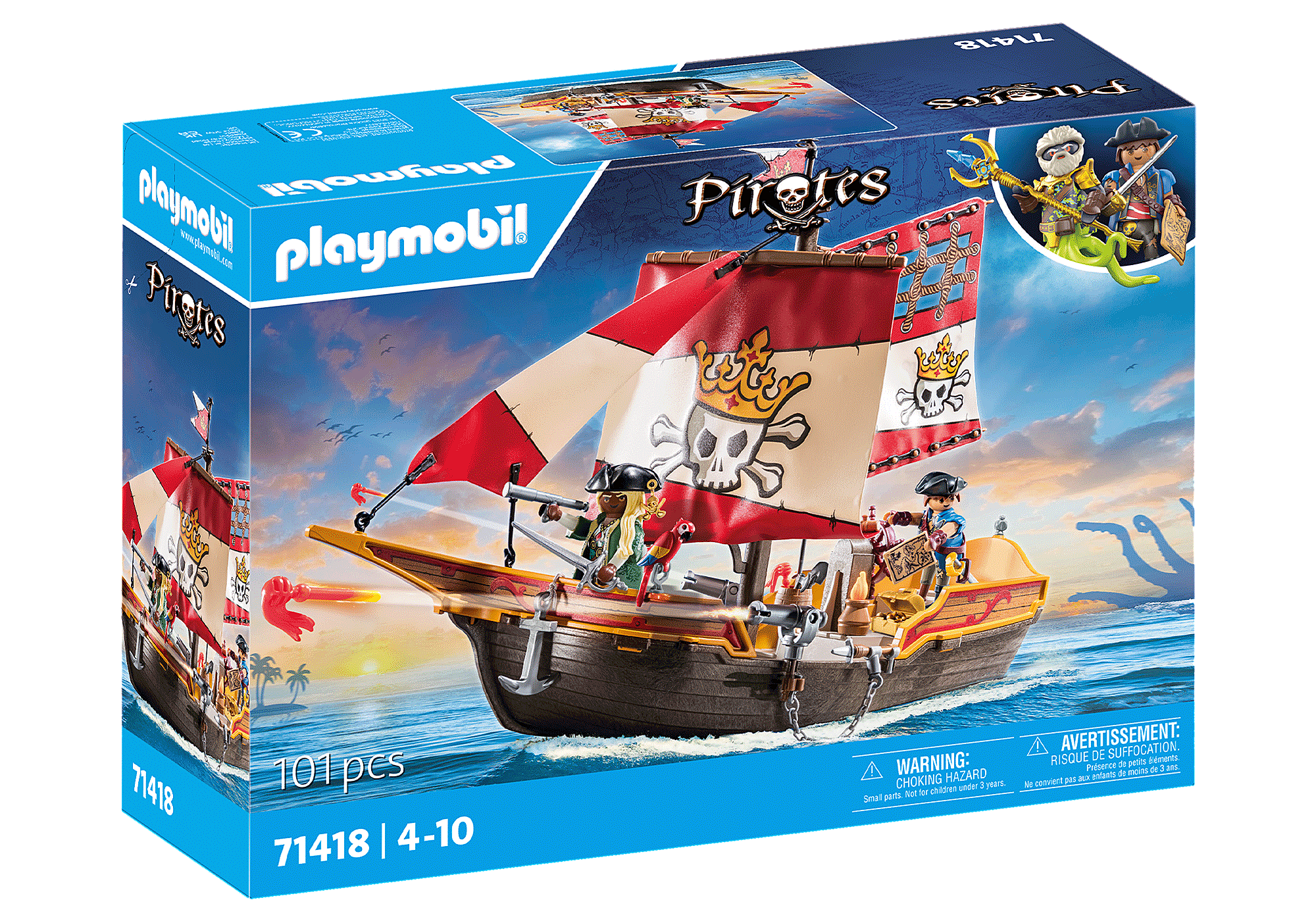 Playmobil online pirate boat