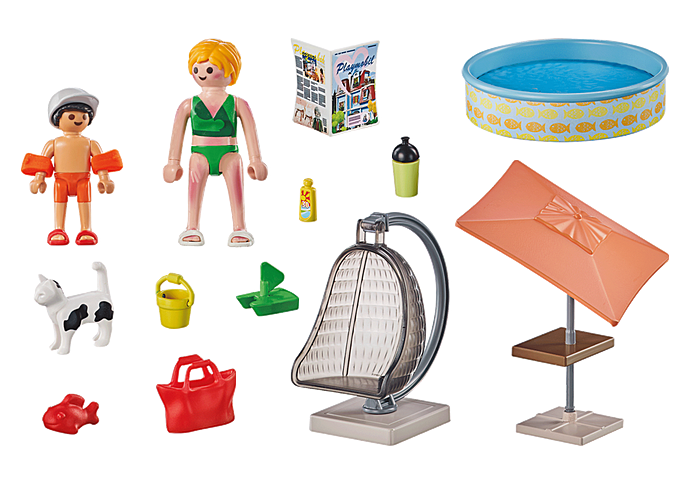 Spielspaß mit PLAYMOBIL: Hängesessel & Planschspaß!