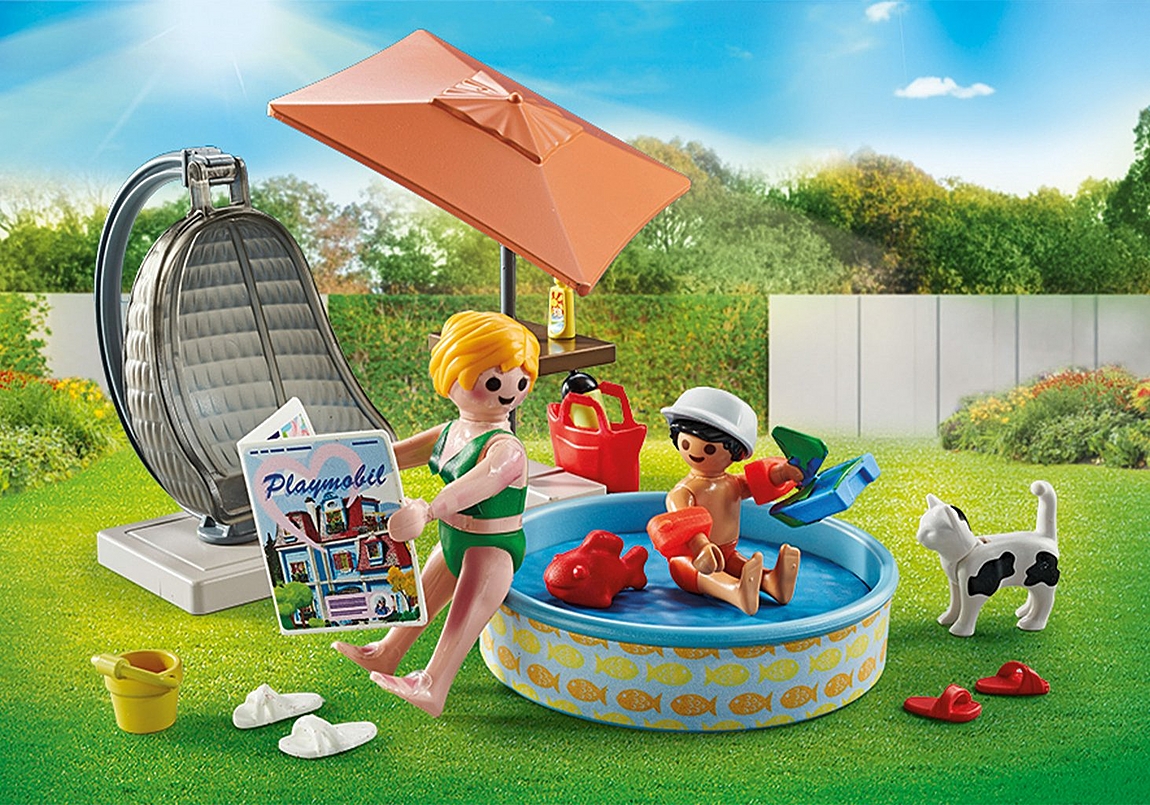 Spielspaß mit PLAYMOBIL: Hängesessel & Planschspaß!