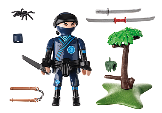 Ninja met uitrusting Ninja met uitrusting