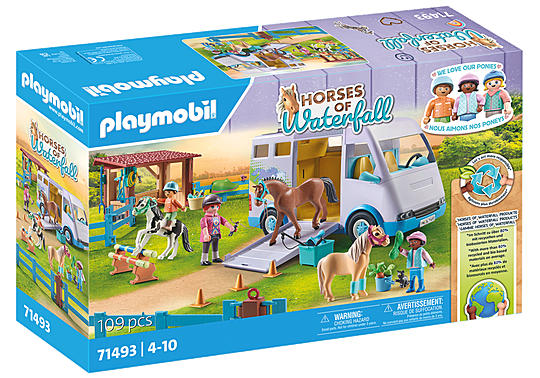 Van pour cheval et poneys avec enclos Van pour cheval et poneys avec enclos