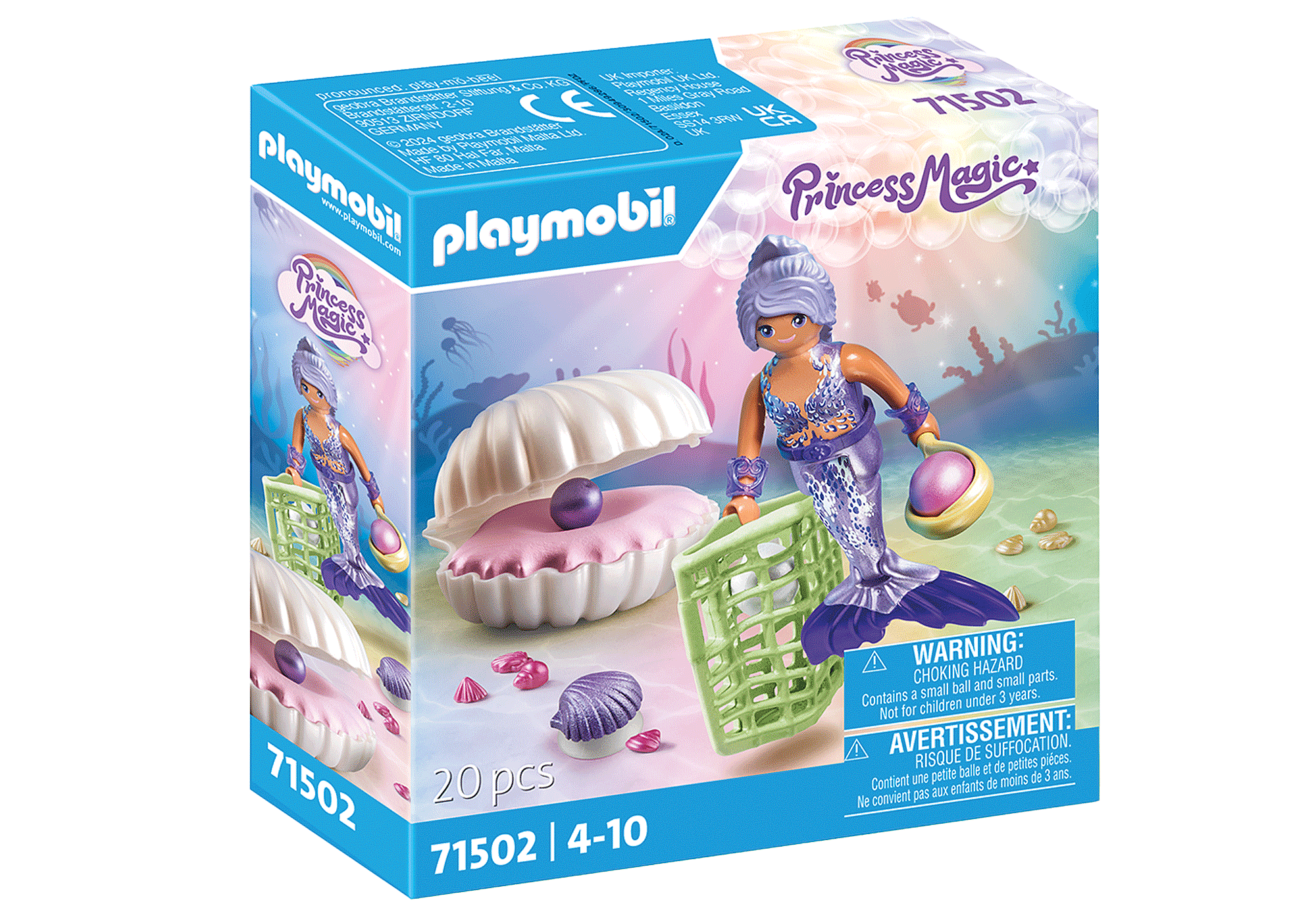 Mermaid with Pearl Seashell - 71502 | PLAYMOBIL®