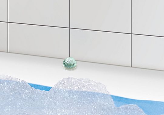 Meerjungfrau mit Farbwechselkrake Meerjungfrau mit Farbwechselkrake
