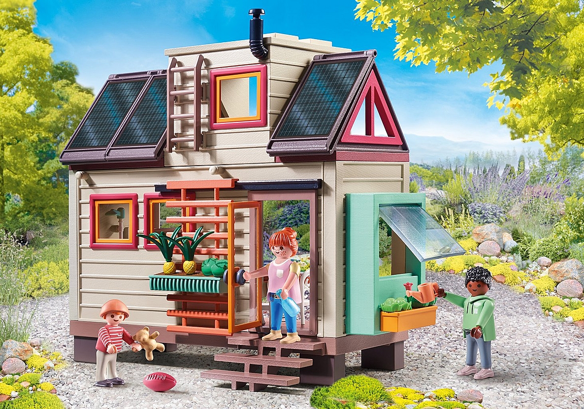 Cria aventuras aconchegantes com a Casa Pequena da PLAYMOBIL
