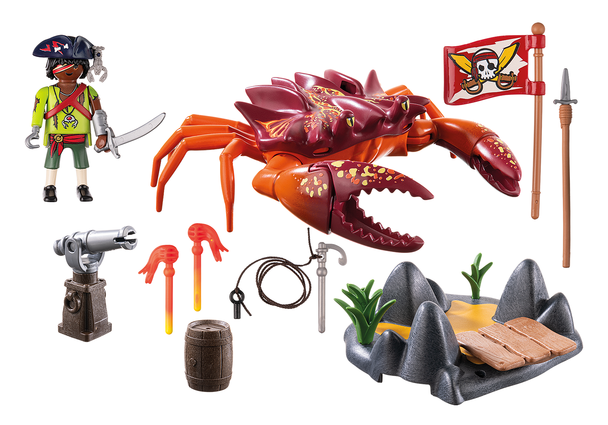 限定価格セール! Crab Giant the against Battle - PLAYMOBIL® | 71532 ブロック
