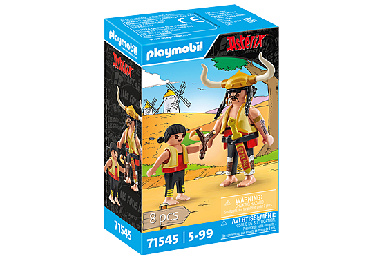Asterix Huevos y Bacon and Pepe 71545 PLAYMOBIL