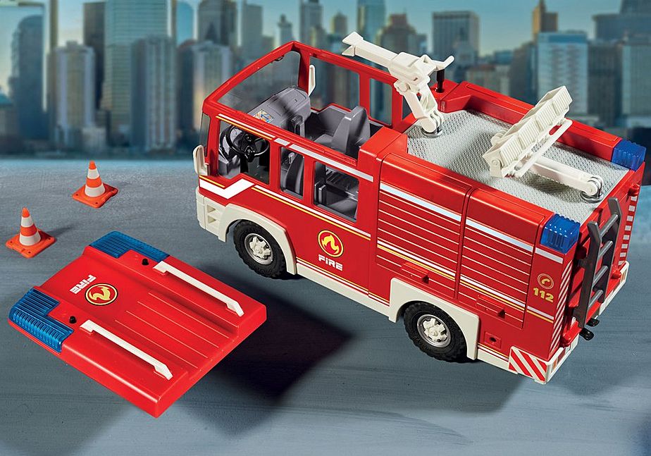 Fire rescue playmobil cheap