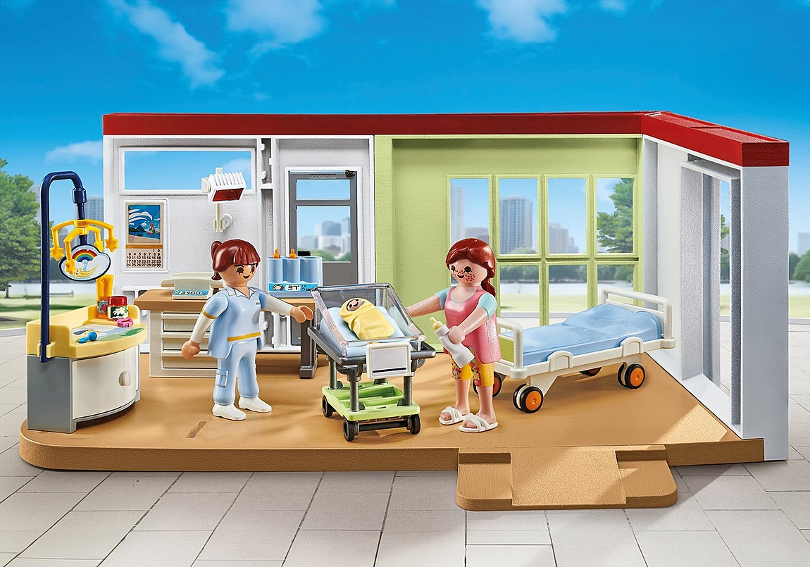 Willkommen im Leben: Die PLAYMOBIL Entbindungsstation