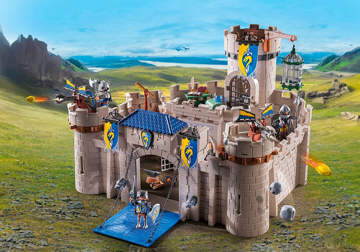 Abenteuerliche Action mit PLAYMOBIL Arwynns Burg