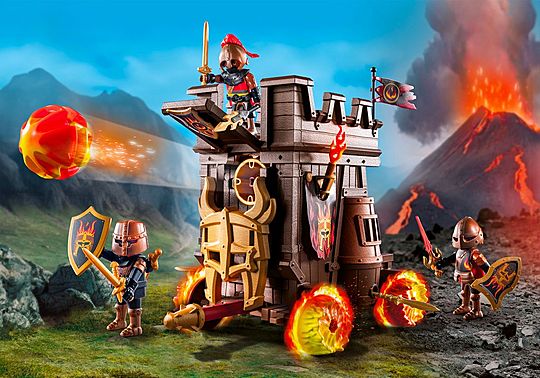 Battle wagon with fire cannon Battle wagon with fire cannon