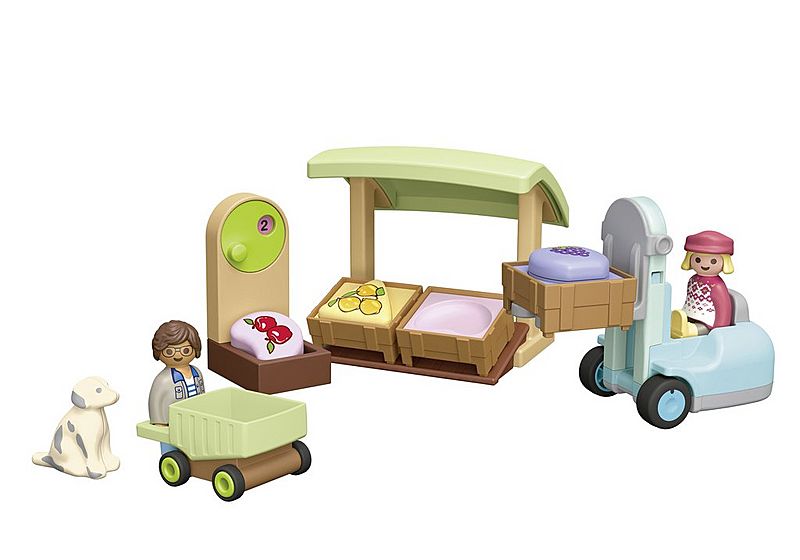 M 71691 - Junior: Organic Market Stall & Forklift $34.99 -60% $14.00