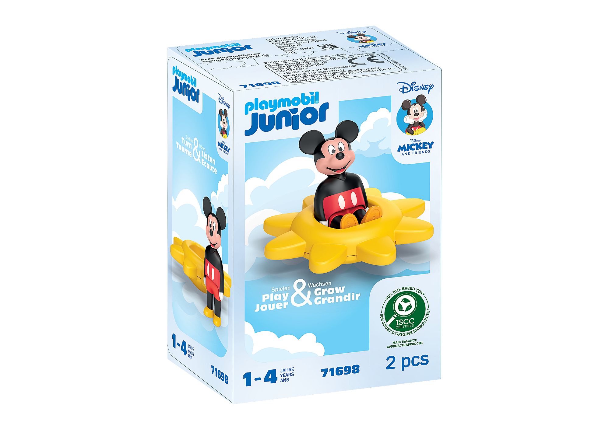 Junior & Disney: Mickey Mouse's Spinning Sun with Rattle Junior & Disney: Mickey Mouse's Spinning Sun with Rattle