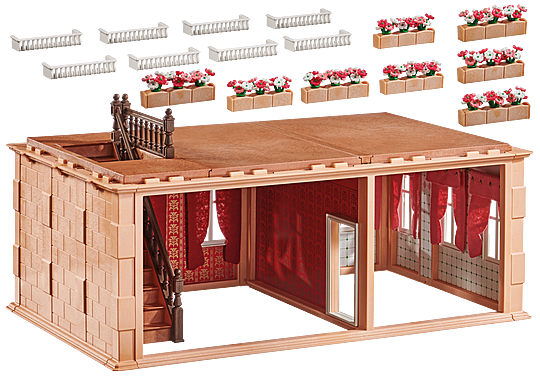Victorian Dollhouse floor extension Victorian Dollhouse floor extension