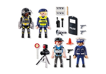 Organiza patrullas con tu equipo de policía
