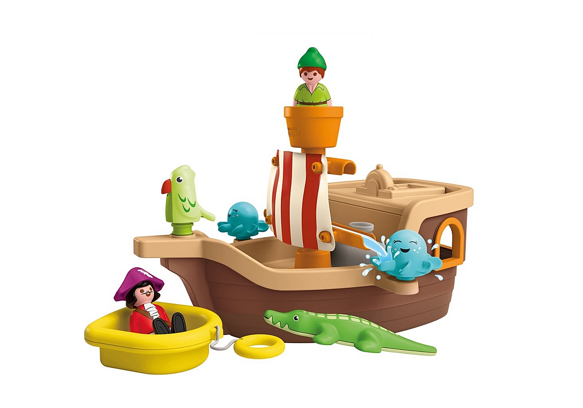 Aventura acuática en el barco pirata de Peter Pan