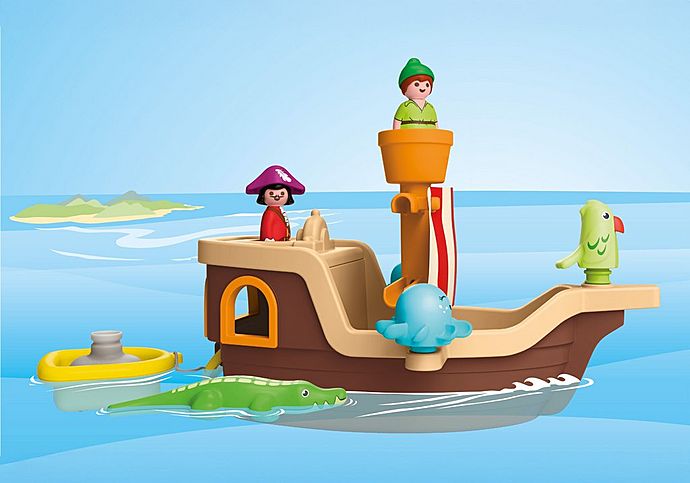 Enjoy adventure on Disney’s Peter Pan’s Splashing Pirate Ship