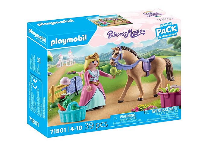 Descubre la magia con la princesa y su caballo