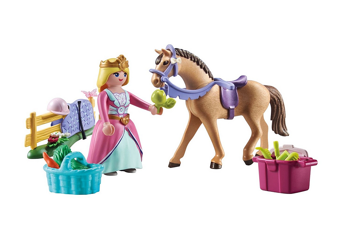 Descubre la magia con la princesa y su caballo