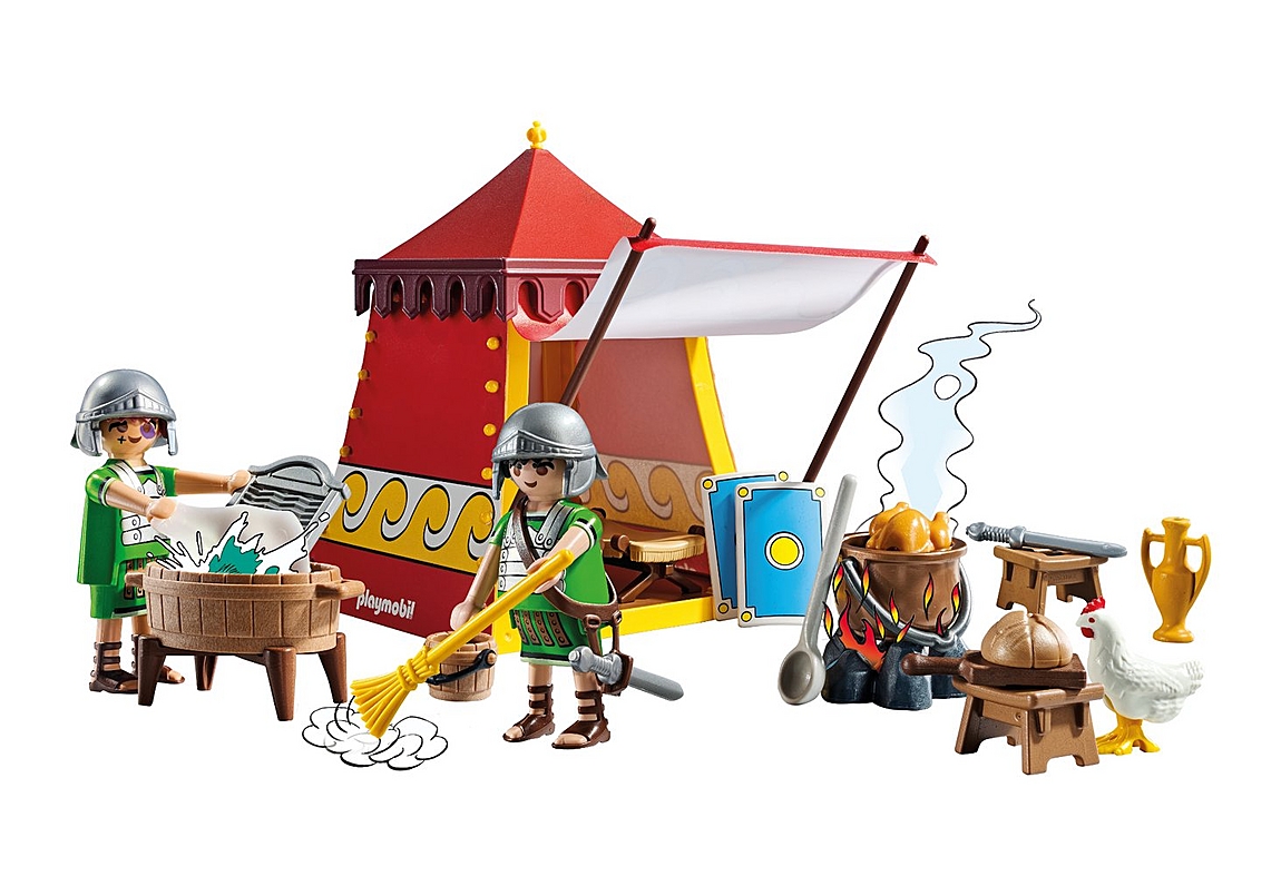 Descubre Astérix: tienda de legionarios