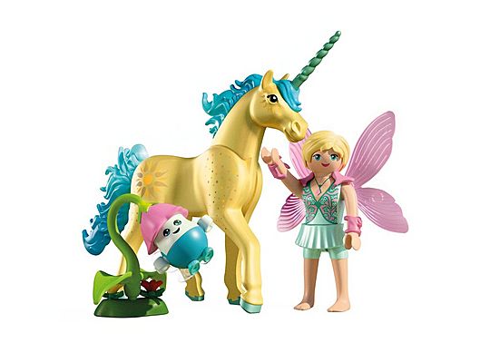 Unicorn: Sole con fata Unicorn: Sole con fata