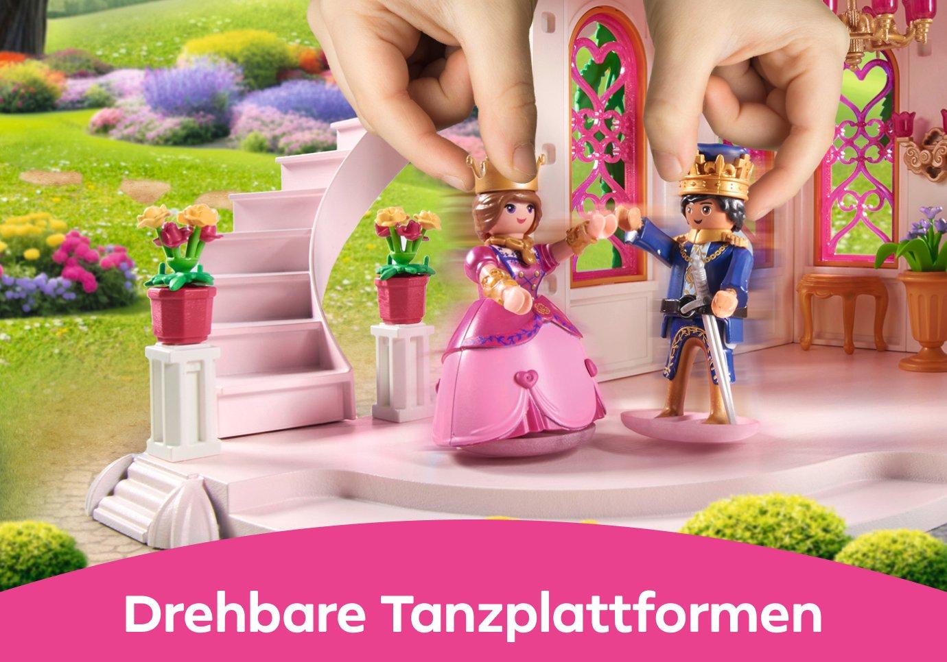 Prachtvolles Schloss mit Drehbühne